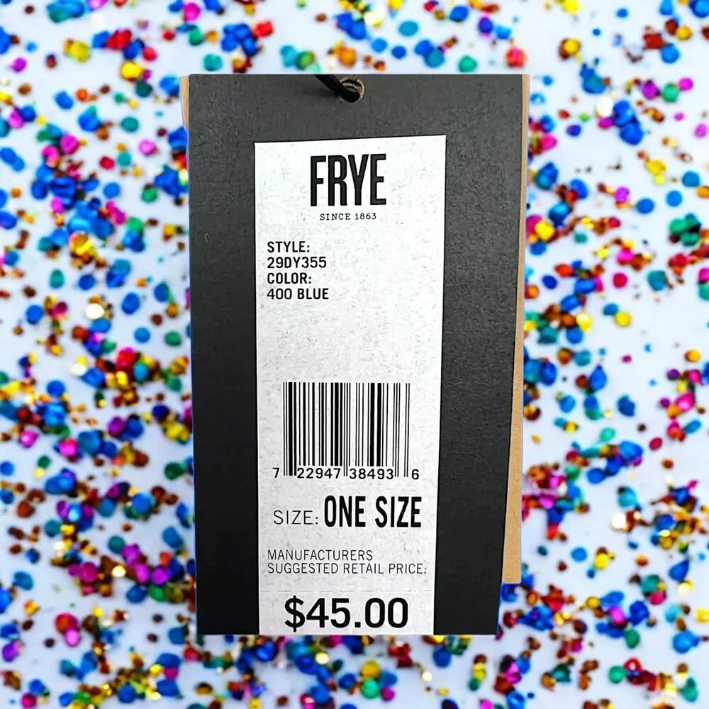 Frye bandana blue